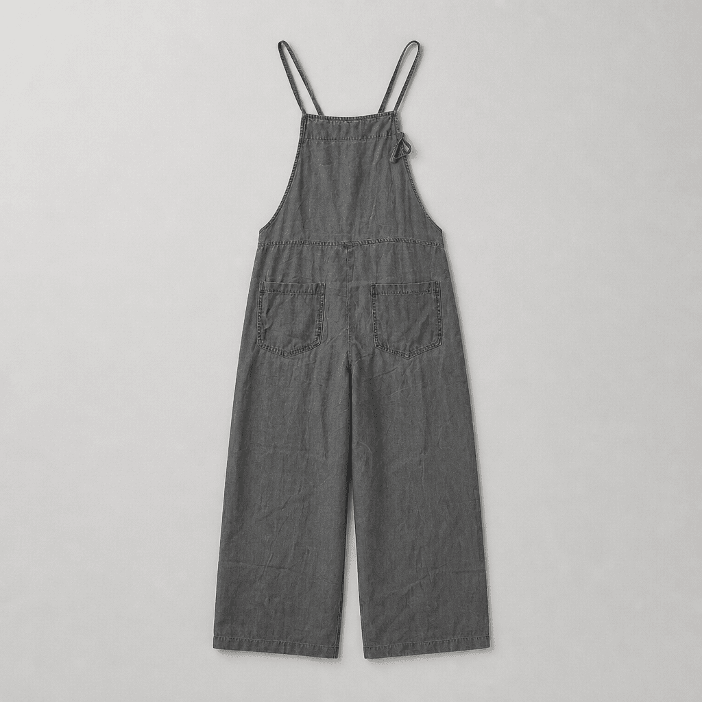 Zenana Overalls with Adjustable Straps - Size Medium - Thumbnail 2