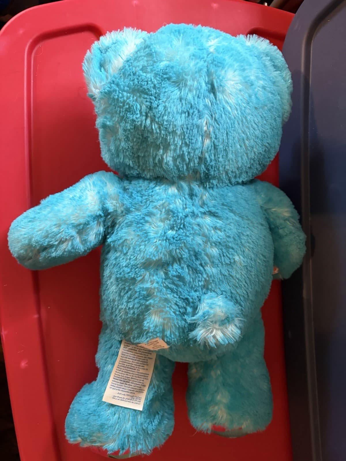 Build-A-Bear Blue Birthday Treat Bear – Cupcake Tie-Dye Plush (Copy) - Thumbnail 7