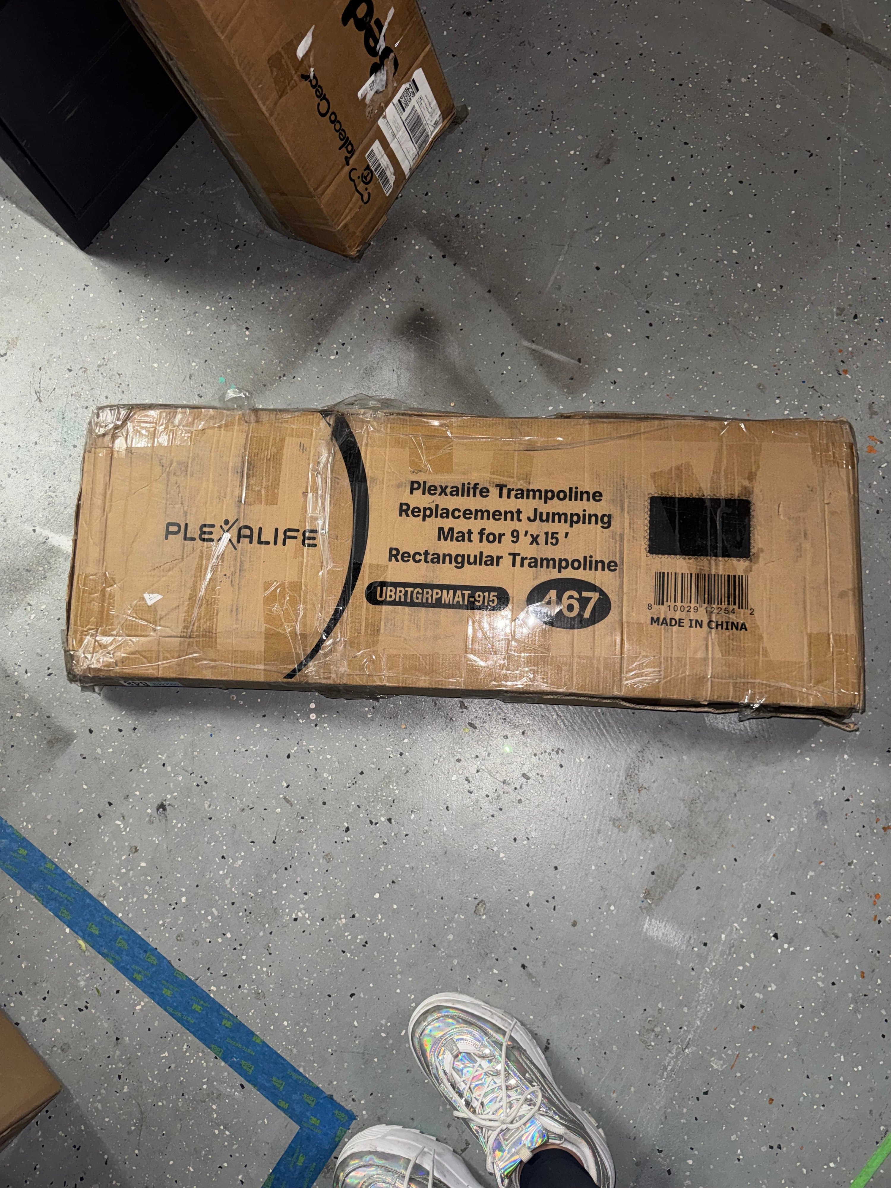 Black Trampoline Replacement Mat 14ft - Thumbnail 3