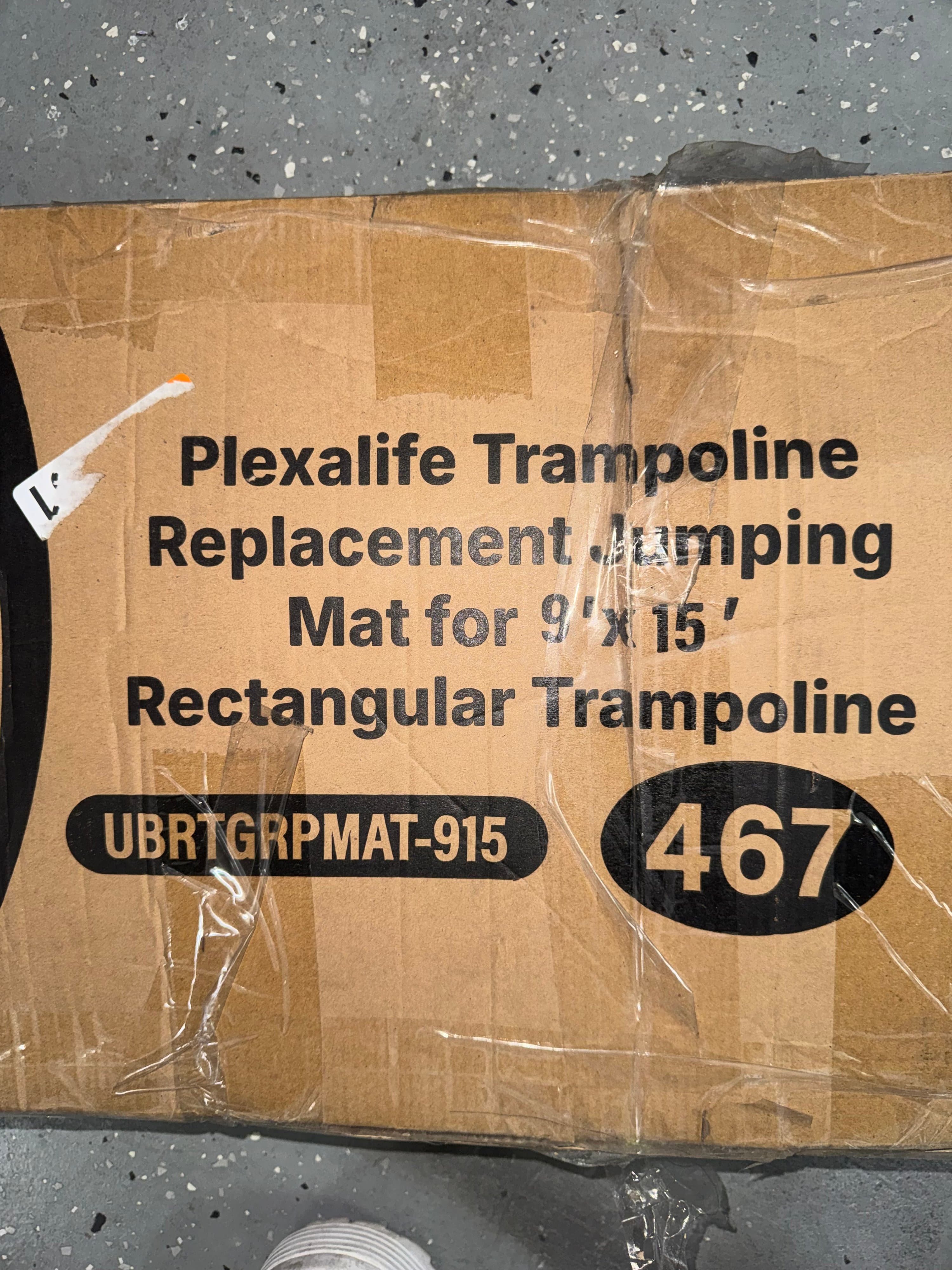 Black Trampoline Replacement Mat 14ft - Thumbnail 5