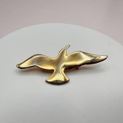 Vintage 80s Animal Bird Butterfly Brooch Pin Lot Rhinestone Enamel Retro Jewelry - Thumbnail 9