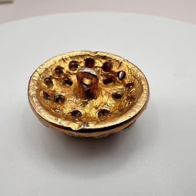 Vintage 80s Rhinestone Snowflake Starburst 4 Broochs Pins Two Tone Retro Jewelry - Thumbnail 16