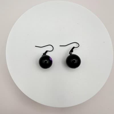 Vintage Y2K Hand Painted Floral Beaded Dangle Earrings Lot Boho Women's Jewelry - Thumbnail 4