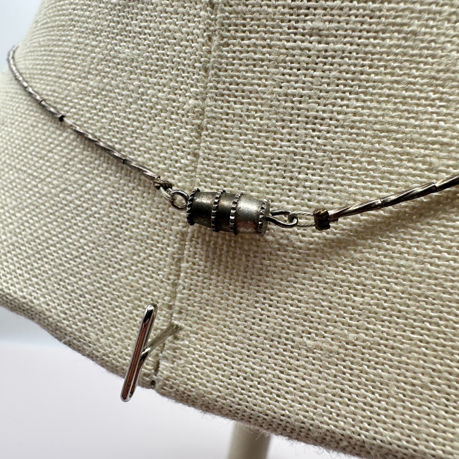 Vintage Y2K Mother of Pearl Beaded Choker Necklace Women's Classic Jewelry - Thumbnail 9