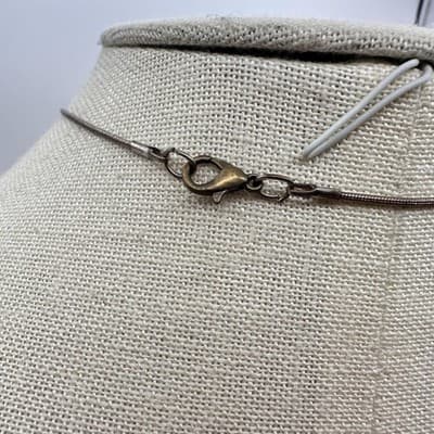Vintage Y2K Silver Tone Snake Chain Pirate Skull Key Pendant Necklace Jewelry - Thumbnail 8