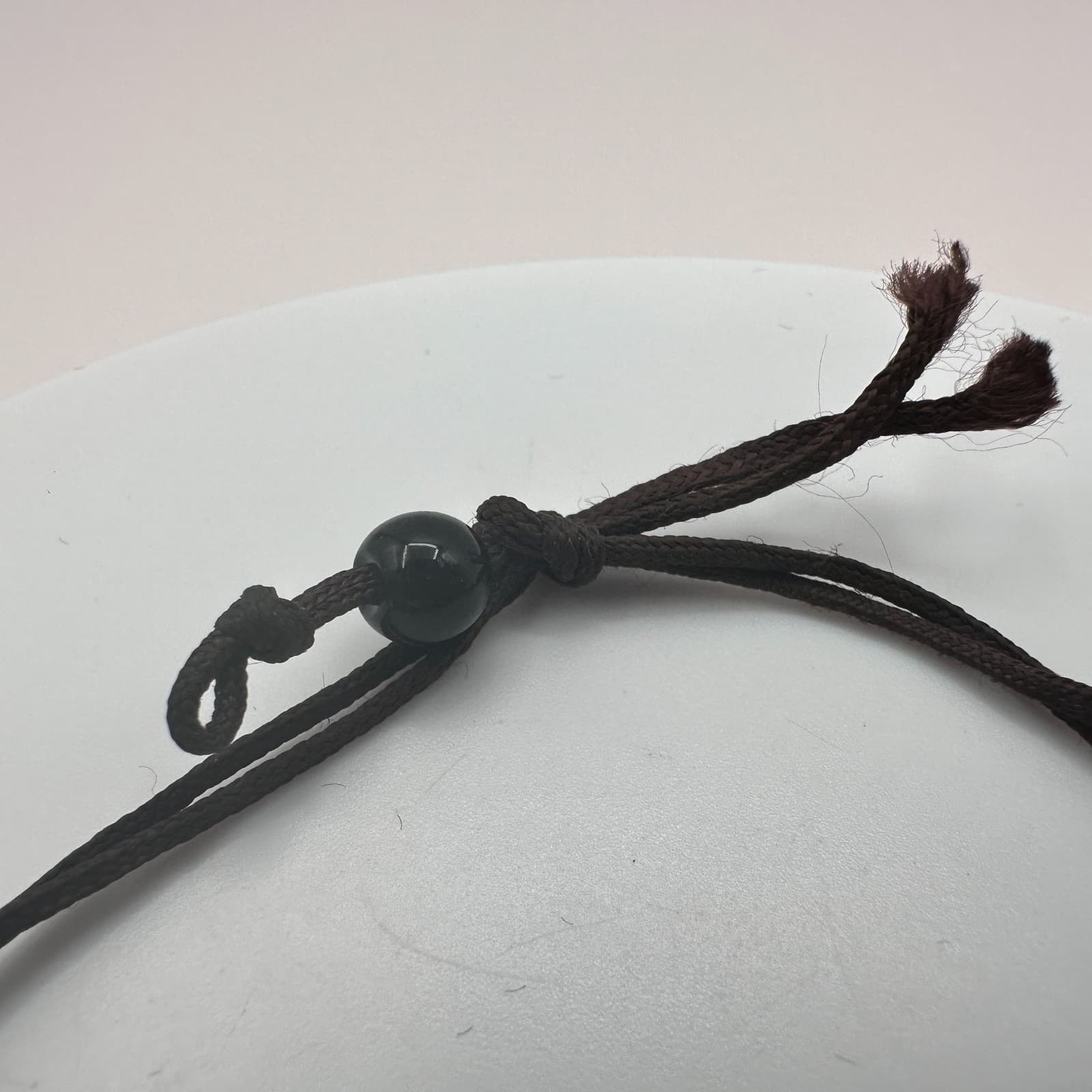 Vintage 90s Boho Black Seed Beaded Bracelet Statement Women's Classic Jewelry - Thumbnail 5