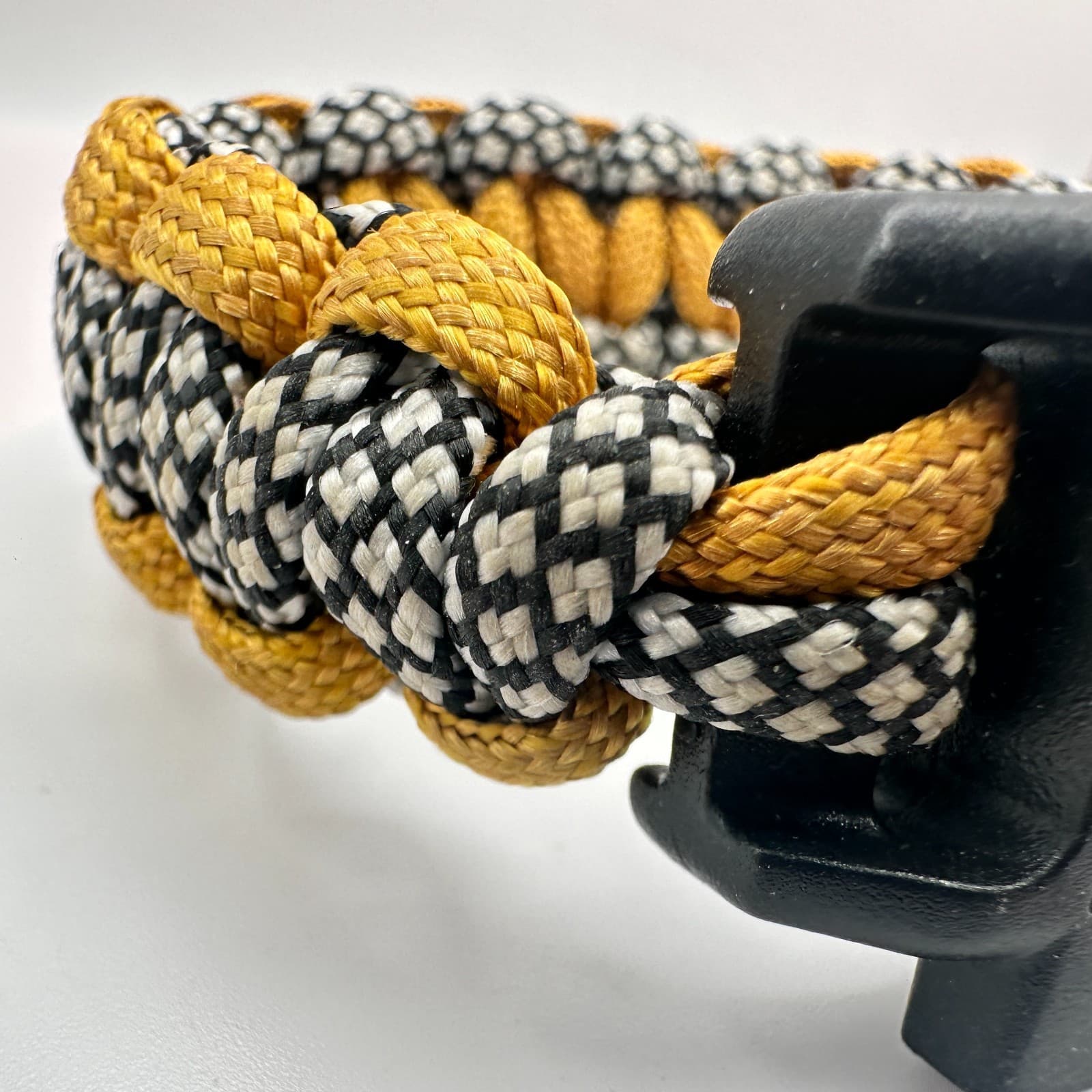 Vintage 90s Outdoor Survival Paracord Compass Bracelet Set Unisex Jewelry - Thumbnail 8