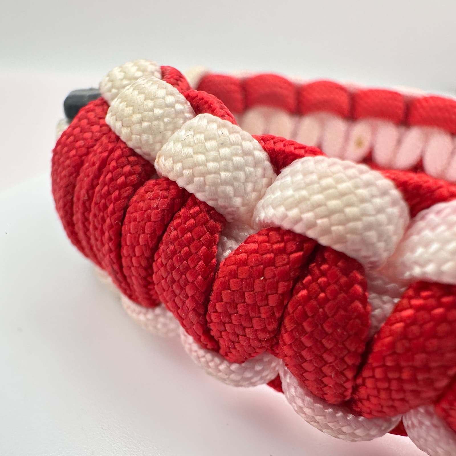 Vintage 90s Outdoor Survival Paracord Compass Bracelet Set Unisex Jewelry - Thumbnail 11