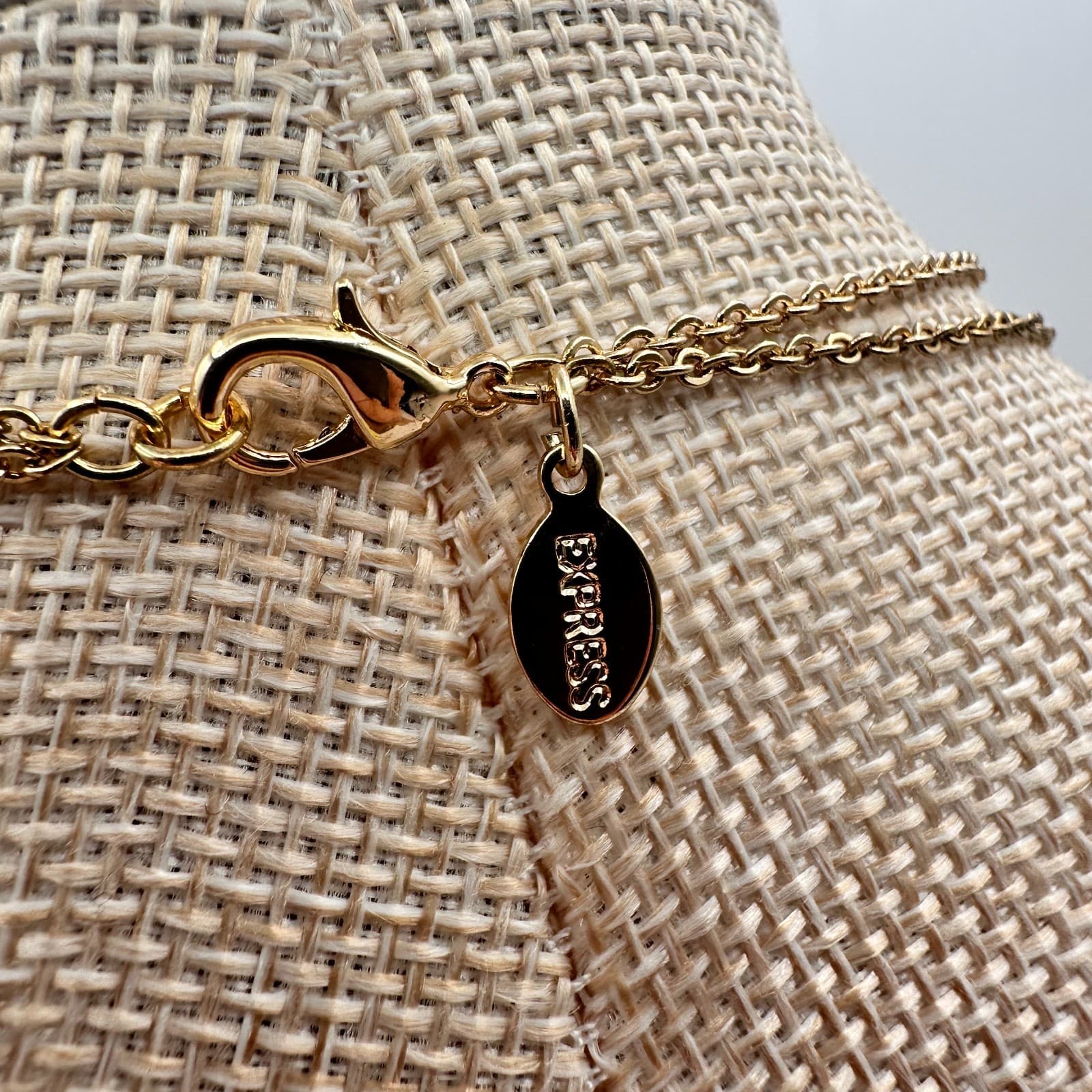 Vintage 90s Express Layered Necklace Airplane Jet I’m Outta Here Travel Jewelry - Thumbnail 8