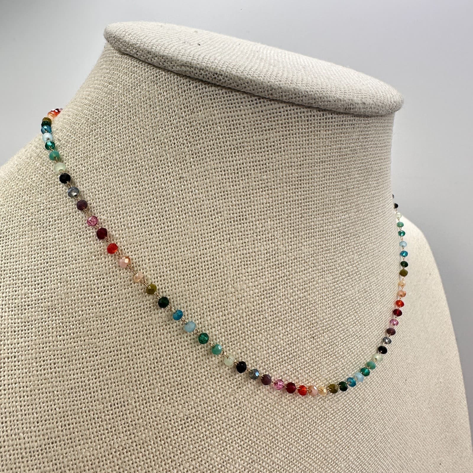 Vintage Y2K Beaded Charm Unique Choker Necklaces Set Women's Classic Jewelry - Thumbnail 11