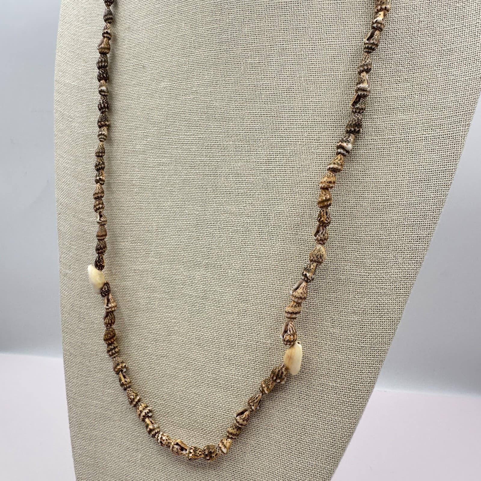 Vintage Y2K Single Strand Seashell Necklace Boho Women's Classic Fashion Jewelry - Thumbnail 7