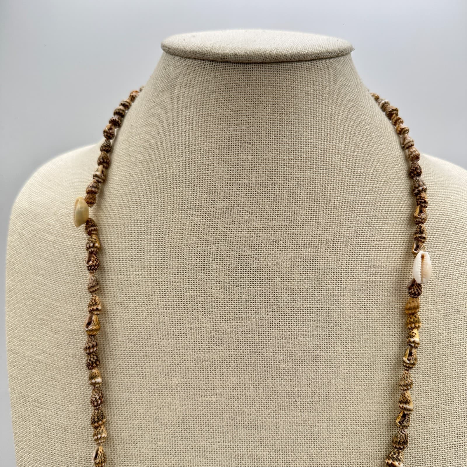 Vintage Y2K Single Strand Seashell Necklace Boho Women's Classic Fashion Jewelry - Thumbnail 3