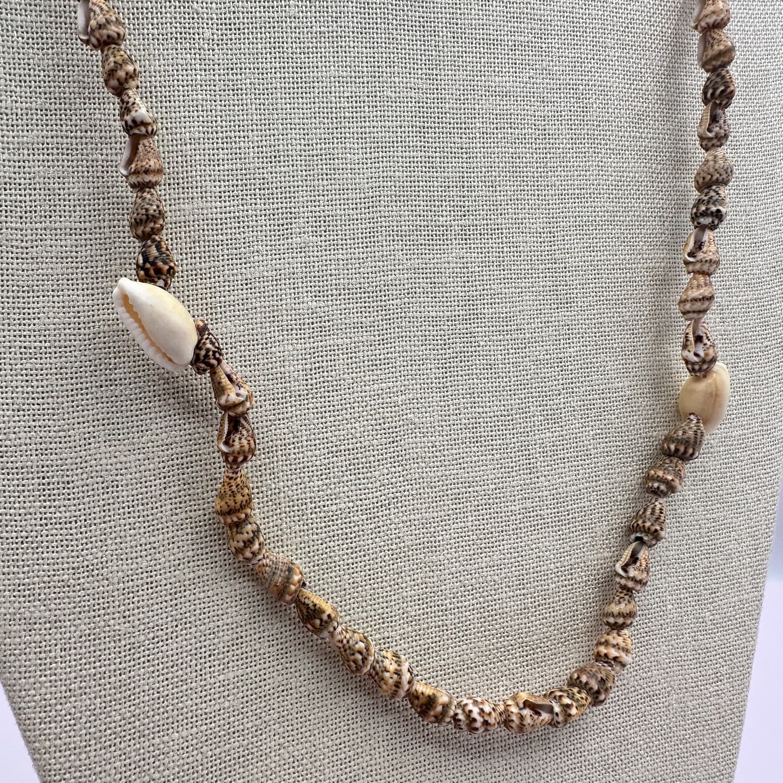 Vintage Y2K Single Strand Seashell Necklace Boho Women's Classic Fashion Jewelry - Thumbnail 5