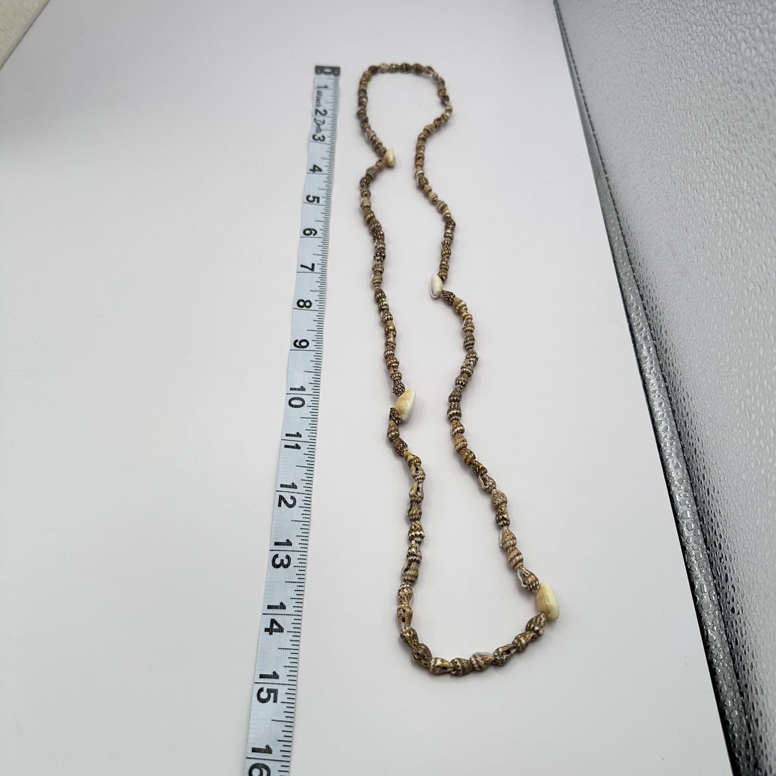 Vintage Y2K Single Strand Seashell Necklace Boho Women's Classic Fashion Jewelry - Thumbnail 9