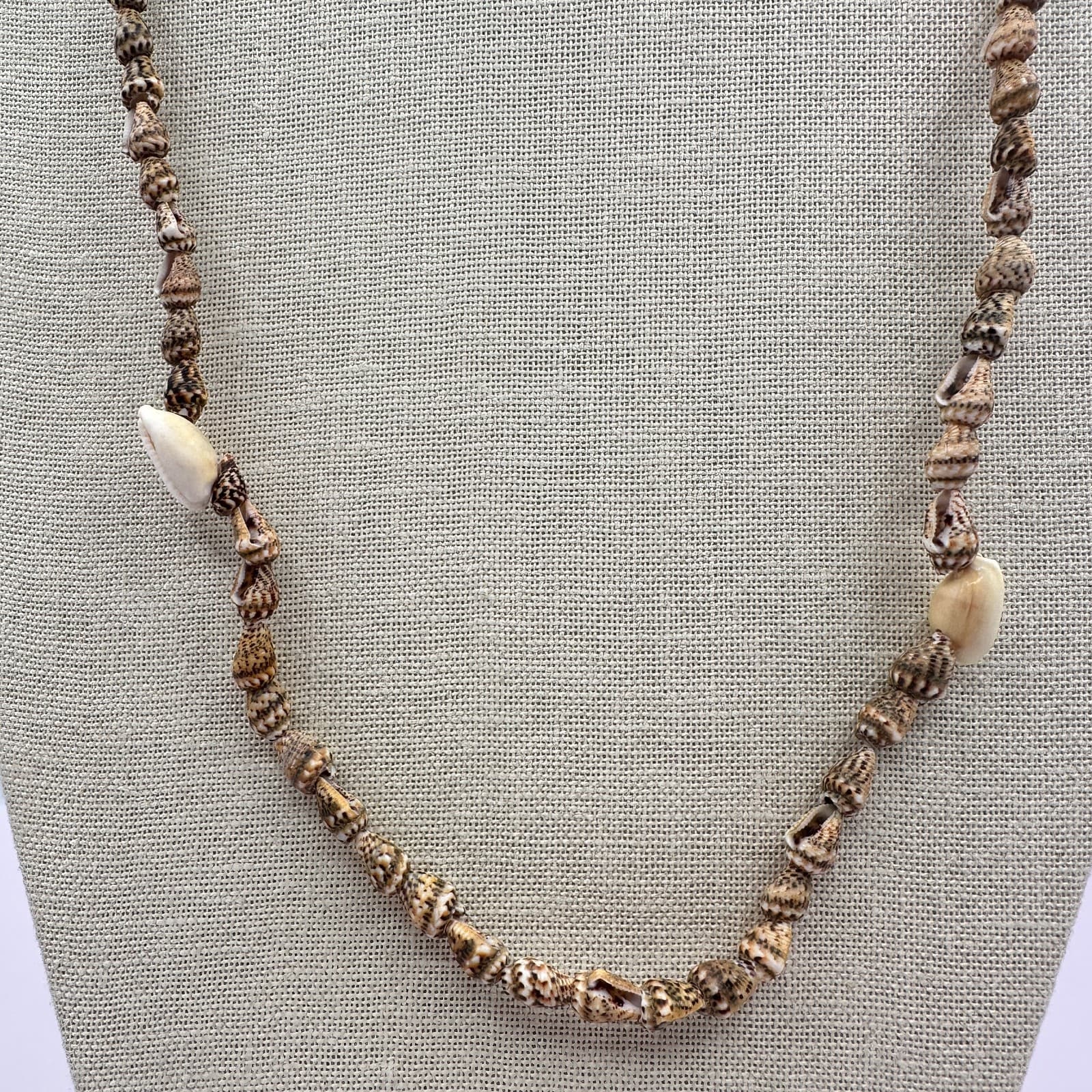 Vintage Y2K Single Strand Seashell Necklace Boho Women's Classic Fashion Jewelry - Thumbnail 4