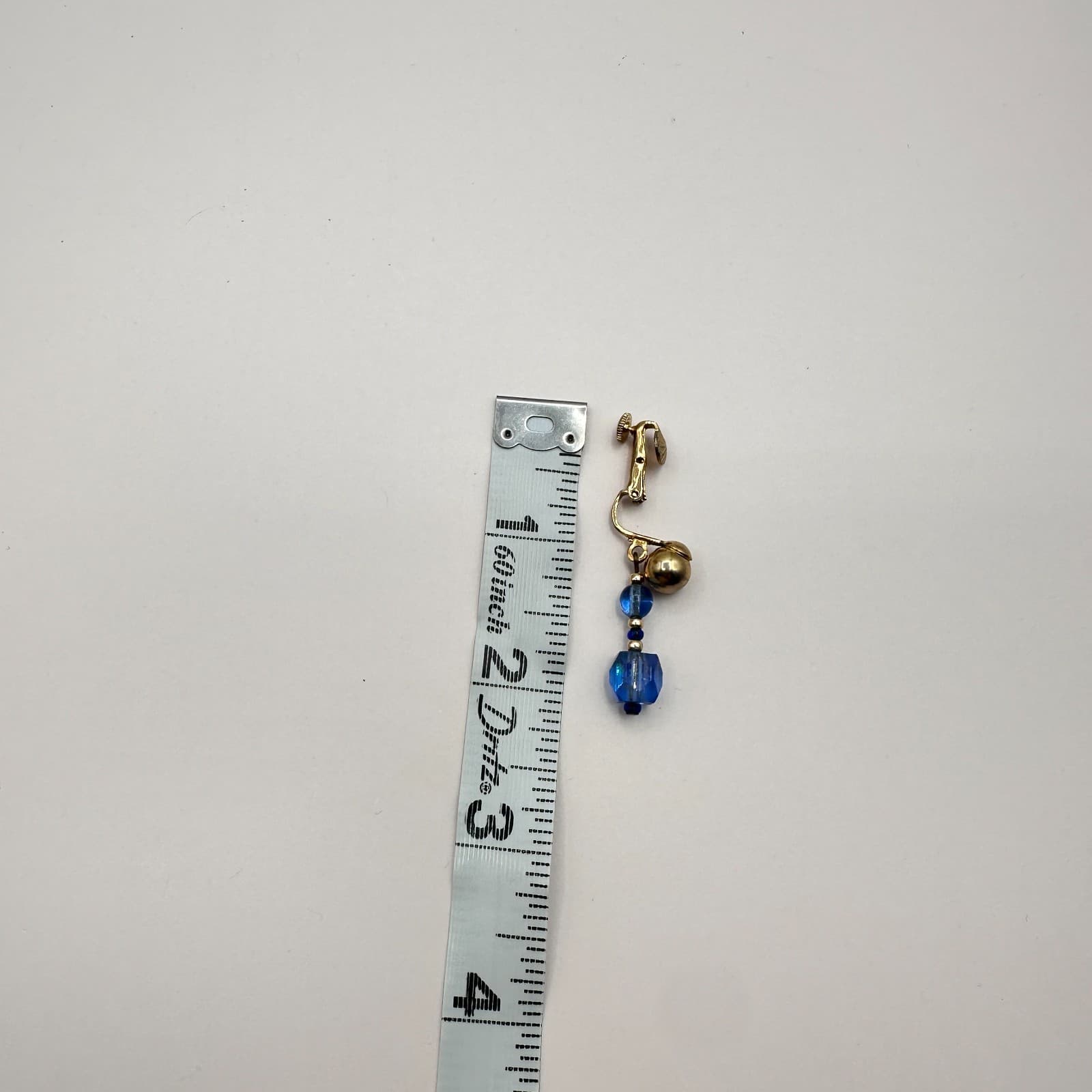 Vintage 90s Beaded Multi-Strand Gold Tone Necklace & Dangle Earrings Set Jewelry - Thumbnail 12