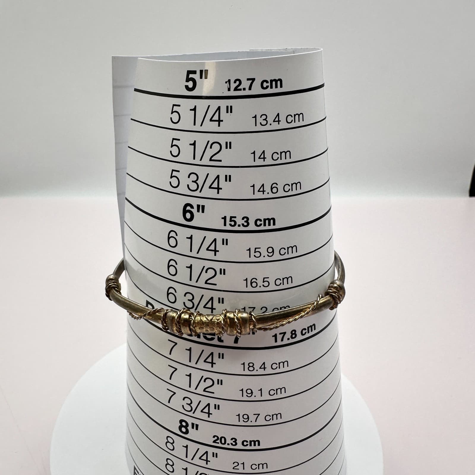 Vintage Y2K Twisted Wire Wrapped Bracelet Retro Women's Classic Fashion Jewelry - Thumbnail 8