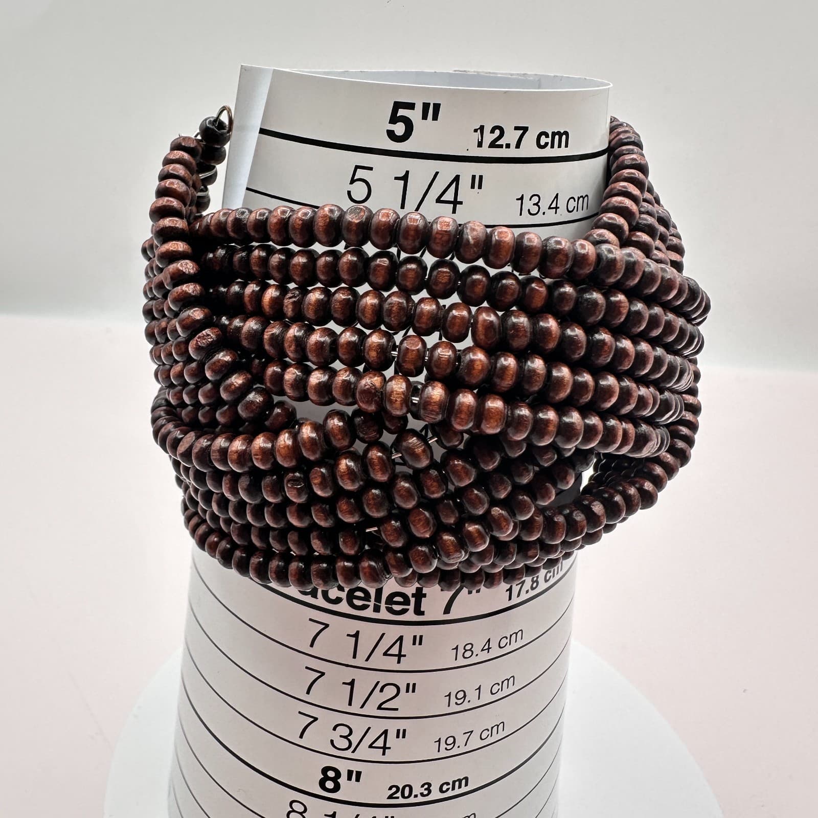 Vintage 90s Boho Seed Beaded Memory Wire Cuff Bracelet Set Statement Jewelry - Thumbnail 8