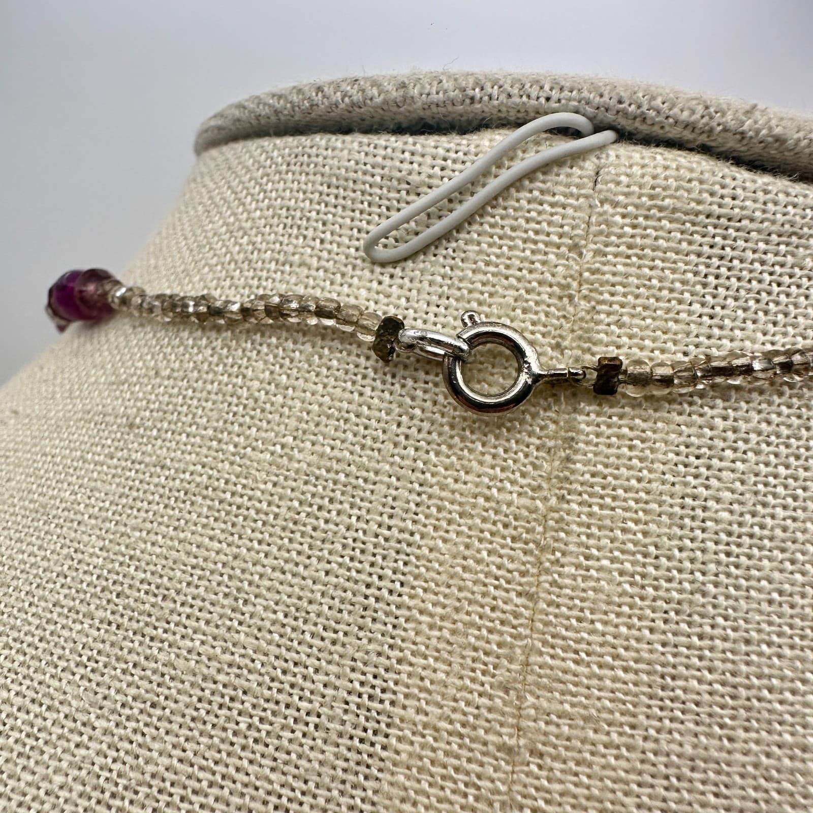 Vintage 90s Y2K Seed Beaded Choker Necklace Boho Women Classic Fashion Jewelry - Thumbnail 7