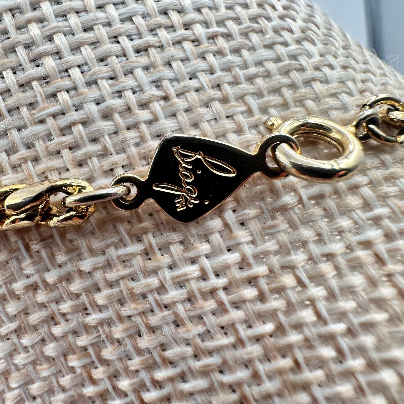 Vintage 70s Biagi Gold Tone Filigree White Pearl Statement Pendant Necklace - Thumbnail 8