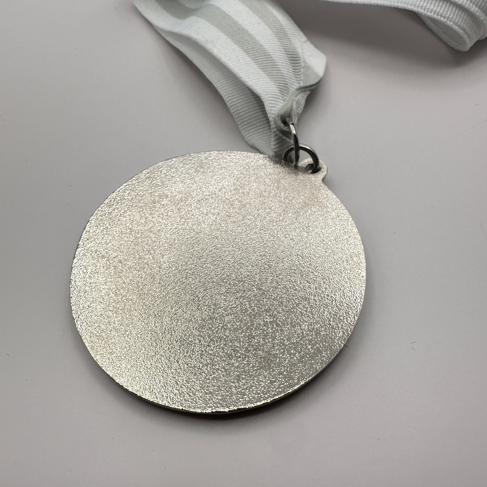 Vintage 80s Silver Tone Achievement Medal Excellence Leadership Ribbon Jewelry - Thumbnail 6