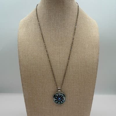 VTG 90s Proof That Tony Stark Has A Heart Iron Man Arc Pendant Necklace Jewelry - Thumbnail 9