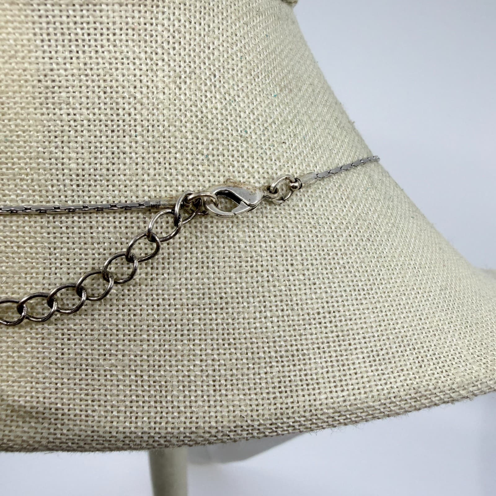 Vintage Gold Tone Textured Spike Fan Bib Necklace Fringe Statement Choker Retro - Thumbnail 7