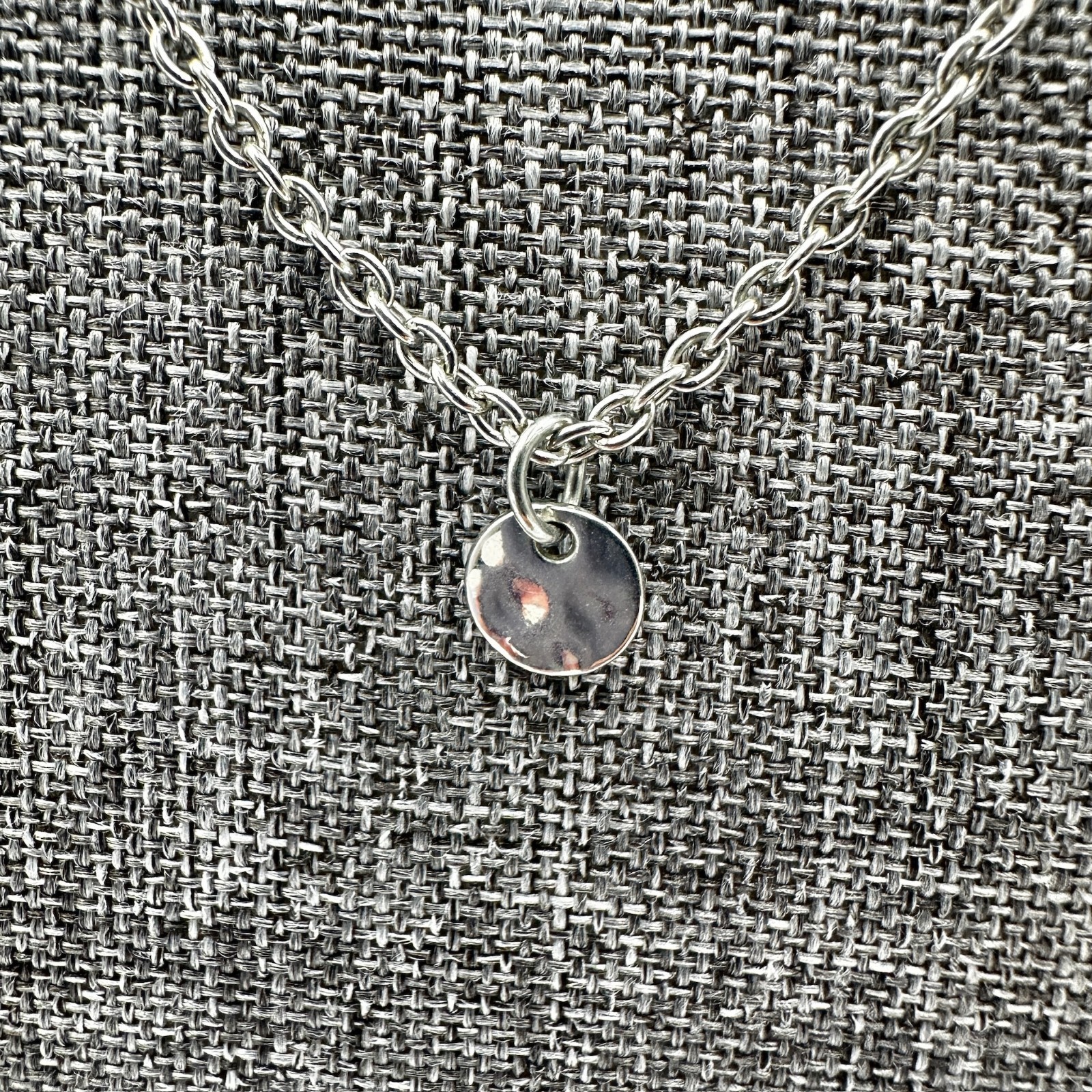 Pink Beaded Silver-Tone Layered Necklace Y2K Boho Chic - Thumbnail 5