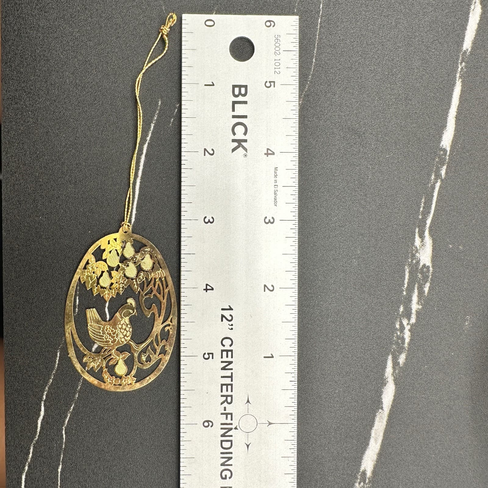 Vintage 1985 Hallmark Partridge in a Pear Tree Twelve Days of Christmas Ornament - Thumbnail 8