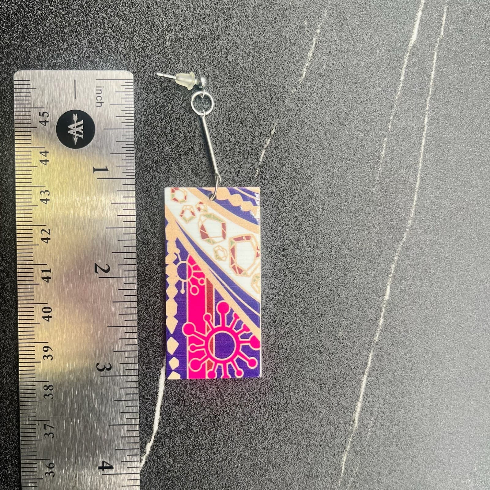 Vintage Y2K Geometric Pattern Women's Dangle Earrings Classic Fashion Jewelry - Thumbnail 12
