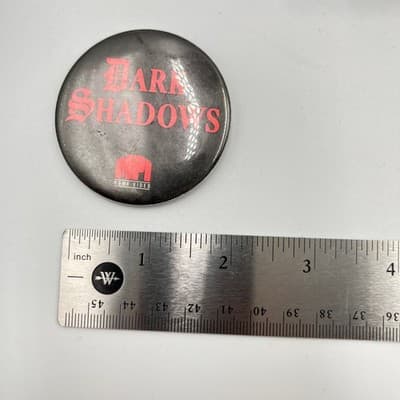 VTG Dark Shadows MPI Home Video Promo Button Pinback Gothic Horror Memorabilia - Thumbnail 8