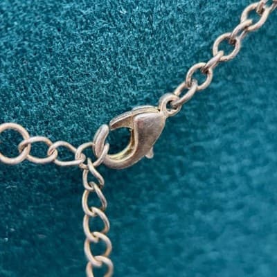 Vintage Liz And Co Multi Strand Chain Necklace Metal Black Yellow Beads Women - Thumbnail 8