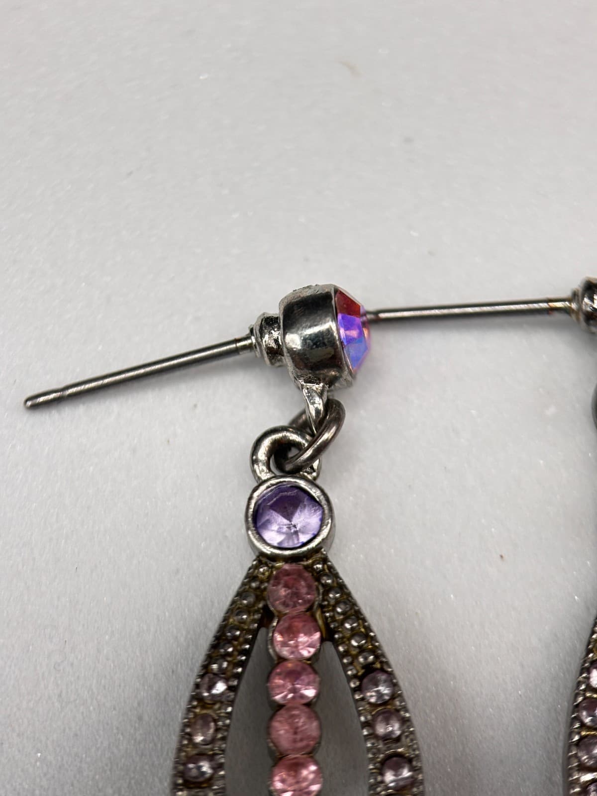 Vintage Y2K Chandelier Stud Dangle Earrings Retro Women's Classic Jewelry - Thumbnail 9