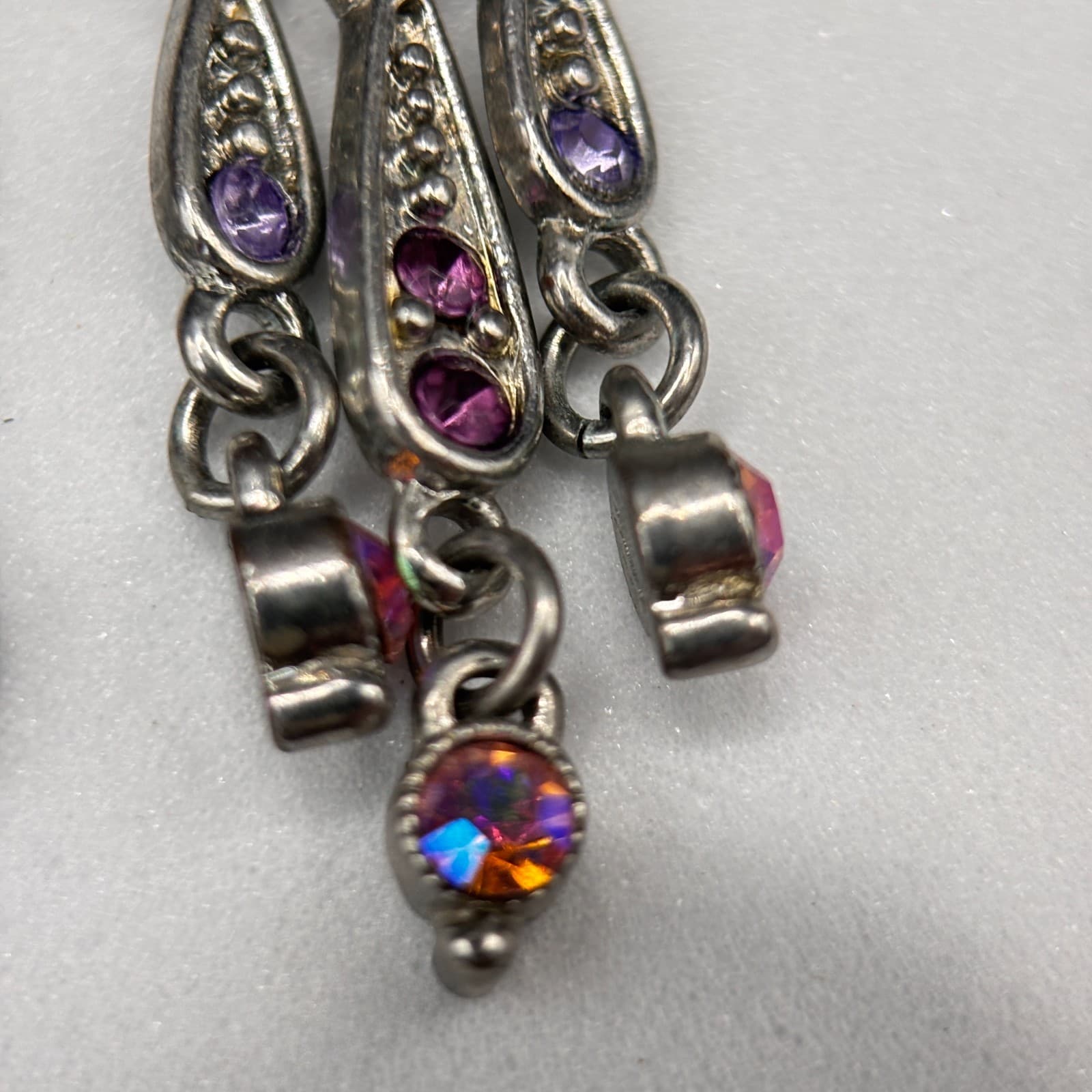 Vintage Y2K Chandelier Stud Dangle Earrings Retro Women's Classic Jewelry - Thumbnail 6