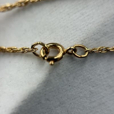 Vintage Gold-Tone Starfish Pendant Necklace Coastal Beachy Charm - Thumbnail 12