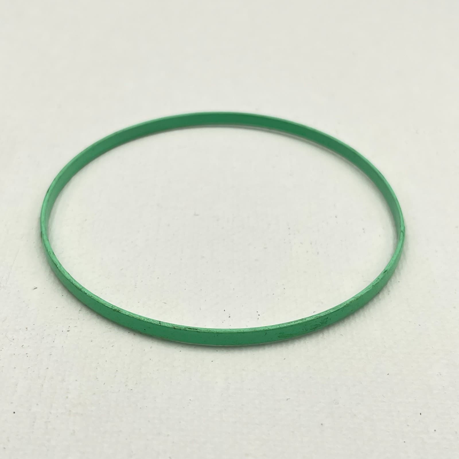 Vintage 80s 90s Bangles Set Glass Stone Enamel Women's Classic Fashion Jewelry - Thumbnail 4