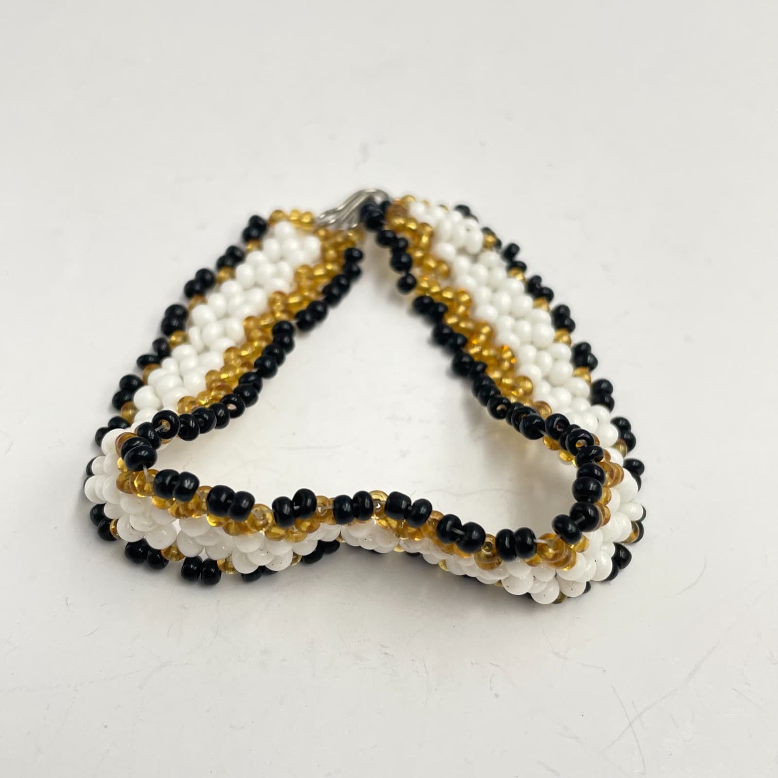 Vintage Y2K Seed Beaded Hand Bracelet Boho Women's Classic Fashion Jewelry - Thumbnail 2