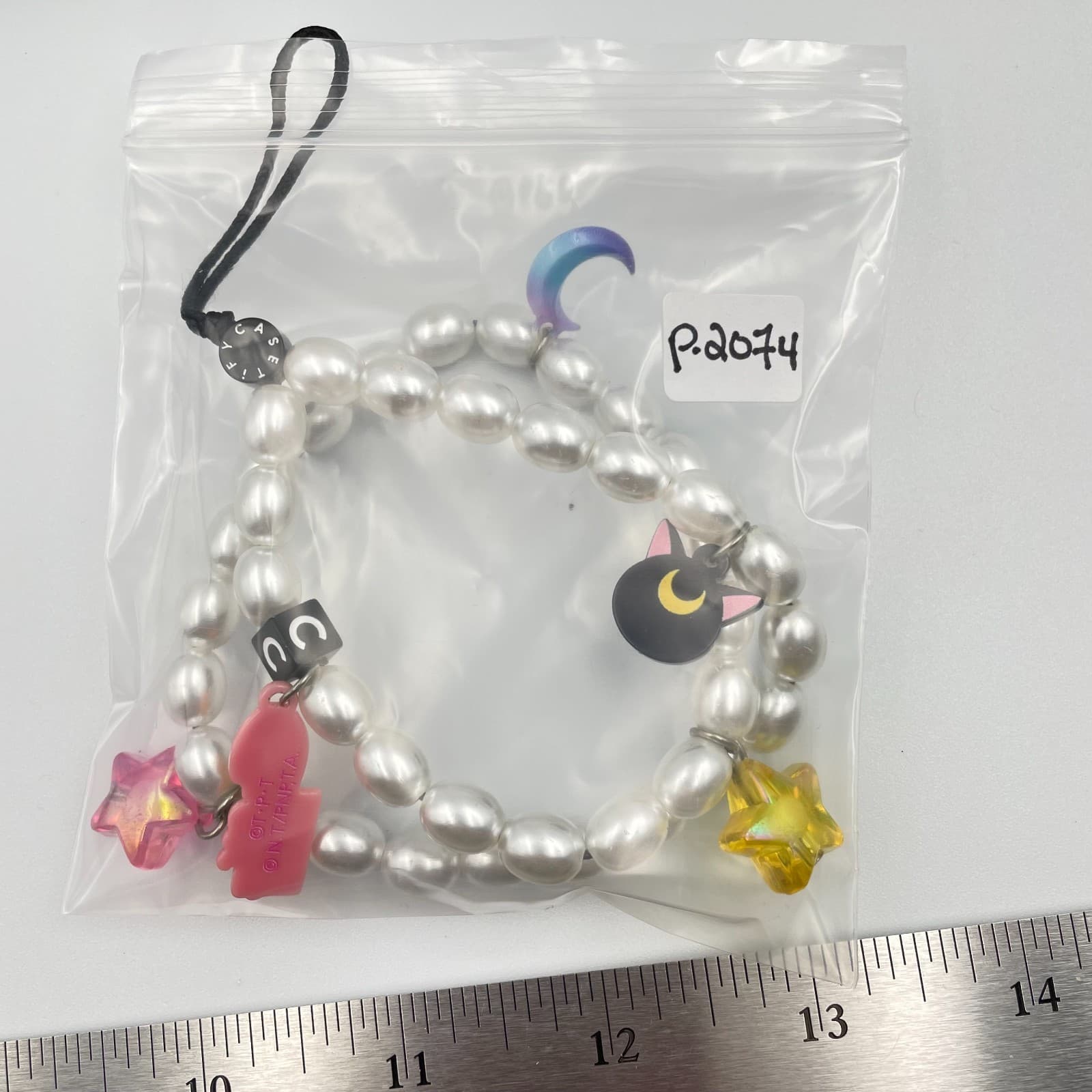 Sailor Moon x CASETiFY Pearl Phone Charm Strap Lanyard Star Moon Limited Edition - Thumbnail 11