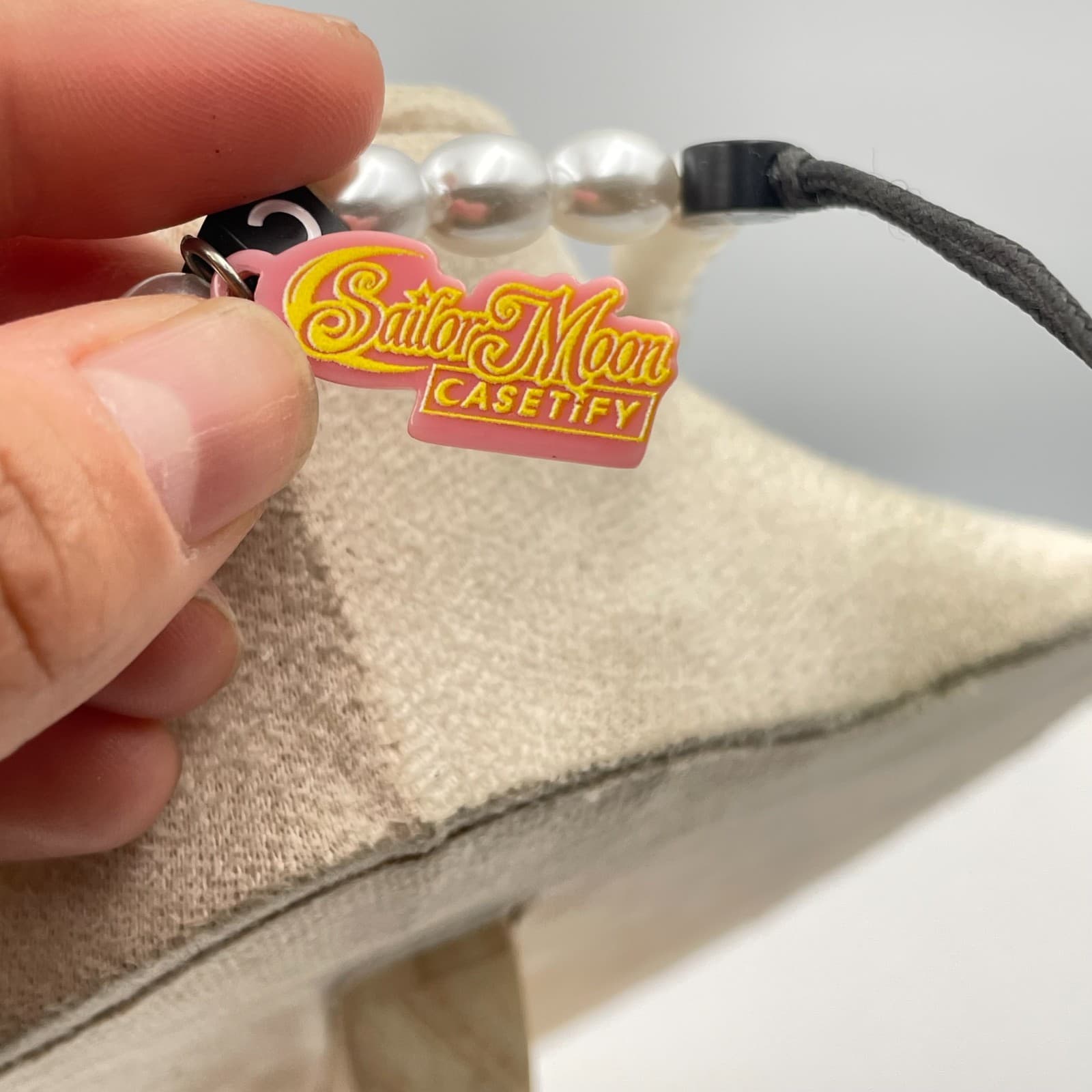 Sailor Moon x CASETiFY Pearl Phone Charm Strap Lanyard Star Moon Limited Edition - Thumbnail 9