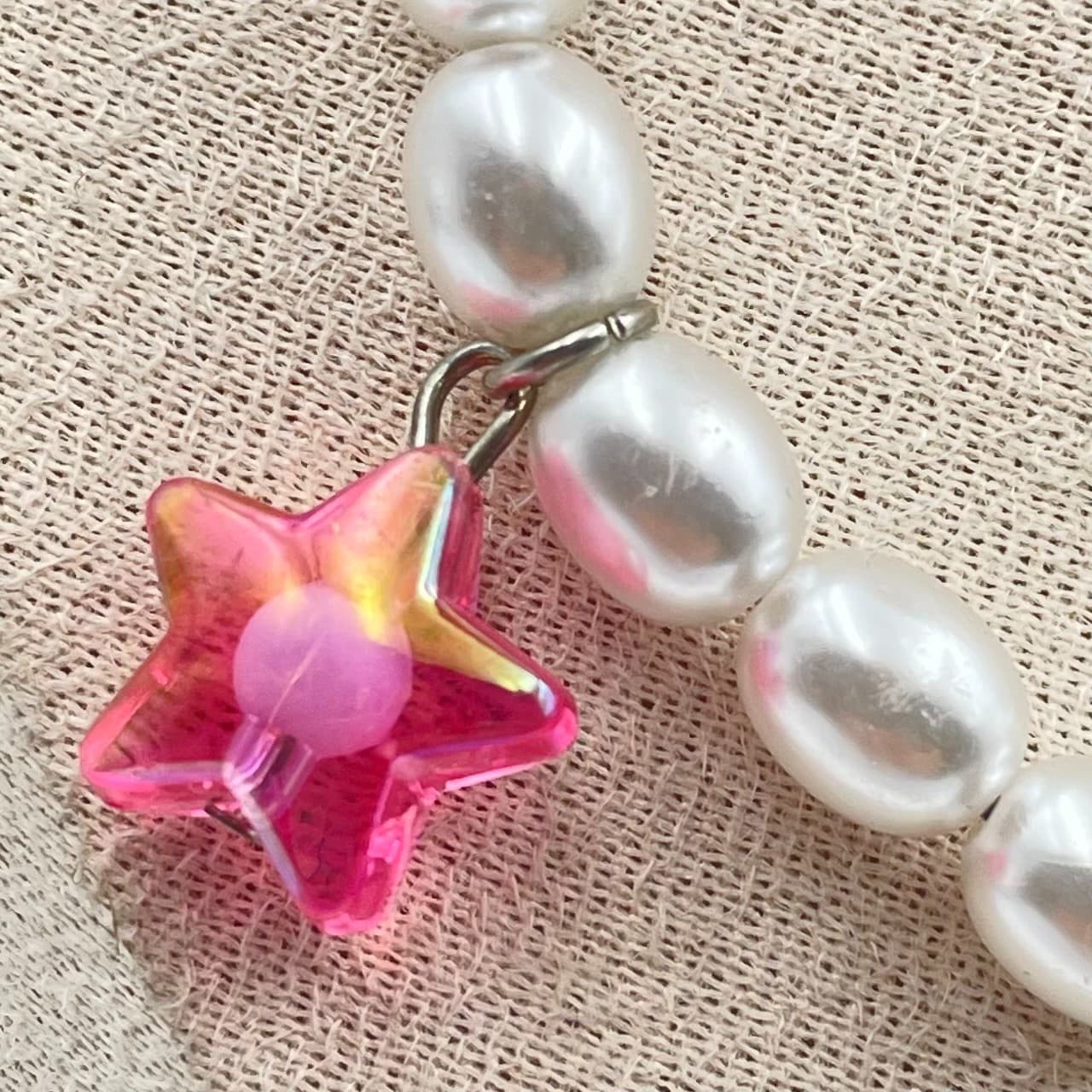 Sailor Moon x CASETiFY Pearl Phone Charm Strap Lanyard Star Moon Limited Edition - Thumbnail 4