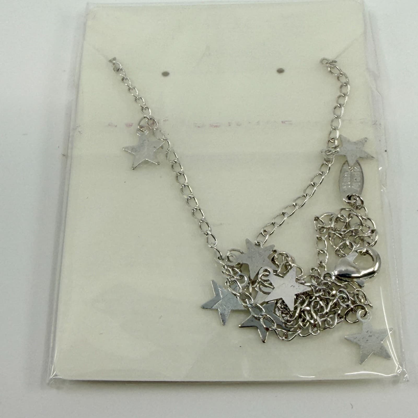 S.J Jewelry Handmade Silver Tone Star Charm Necklace Dainty Celestial Minimalist - Thumbnail 4
