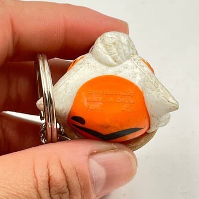 Vintage 1997 Exxon Tiger Safari Pith Hat Keychain Collectible Jungle Animal Toy - Thumbnail 5