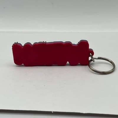 Kaitlyn Name Keychain Colorful Rubber 3D Block Letter Backpack Tag Accessory - Thumbnail 6