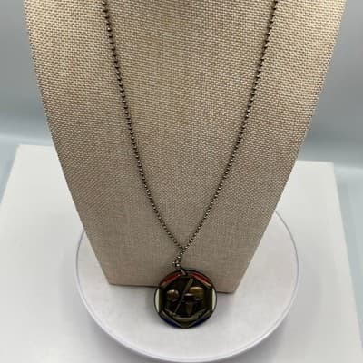 Vintage Freeman Products Baseball Trophy Medal Necklace Ball Bat Helmet Sports - Thumbnail 7