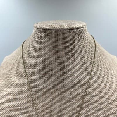 Kenneth Cole Silver Tone Marquise Purple Glass Crystal Statement Necklace Mesh - Thumbnail 3