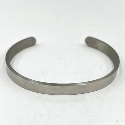 Inspirational Cuff Bracelet "Keep F*cking Going..." Stamped Metal Mantra Bangle