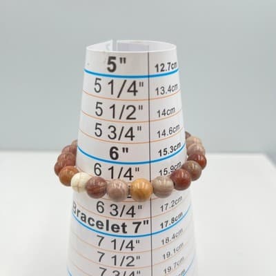 VTG Natural Stone Stretch Bracelet Set Boho Amazonite Rose Quartz Howlite 4pc - Thumbnail 11