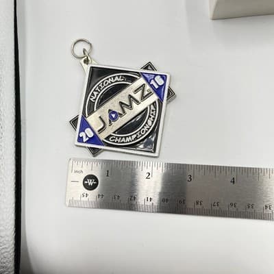 2016 National JAMZ Championship Medal Crown Awards Cheer Dance Spirit Pendant - Thumbnail 7