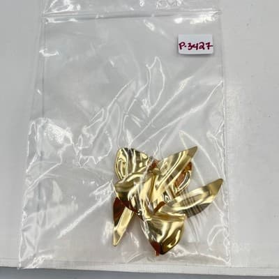 Vintage Gold Bow Stud Earrings High Polish Oversized Ribbon Statement Jewelry - Thumbnail 8