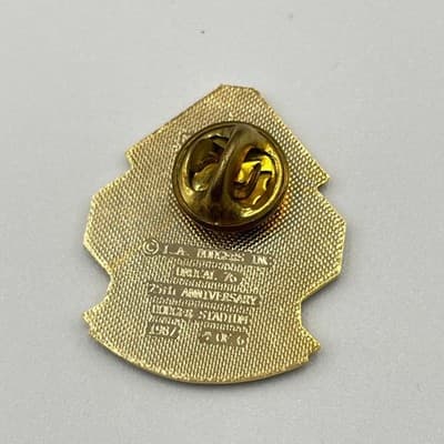 VTG 1987 LA Dodgers 25th Anniversary Stadium Pin Seven Pennants National League - Thumbnail 2
